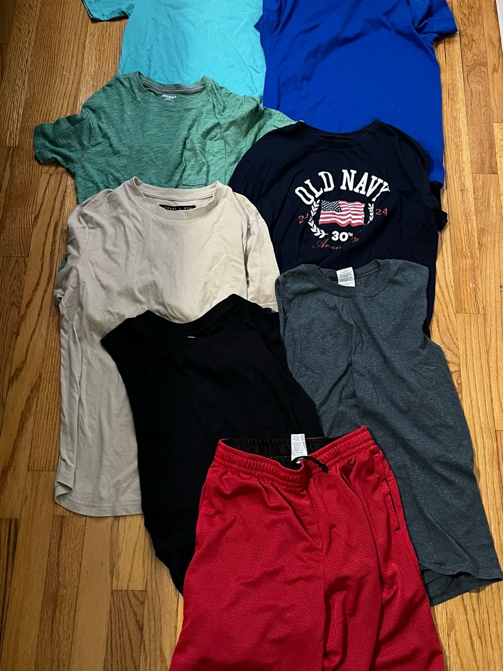 Boys summer clothes lot